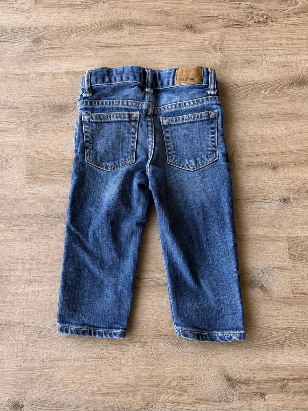 Baby Gap Skinny Jeans Toddler Boys 18-24M Medium Wash Denim Adjustable Waist